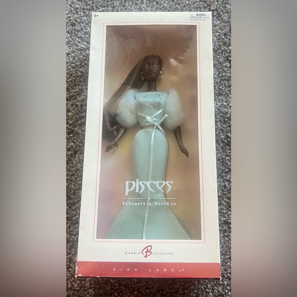 2004 Mattel Barbie horoscope PISCES #6239 mermaid gown